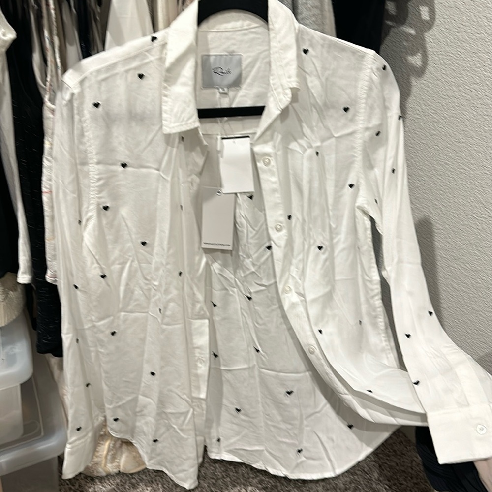 Rails Yvonne black heart